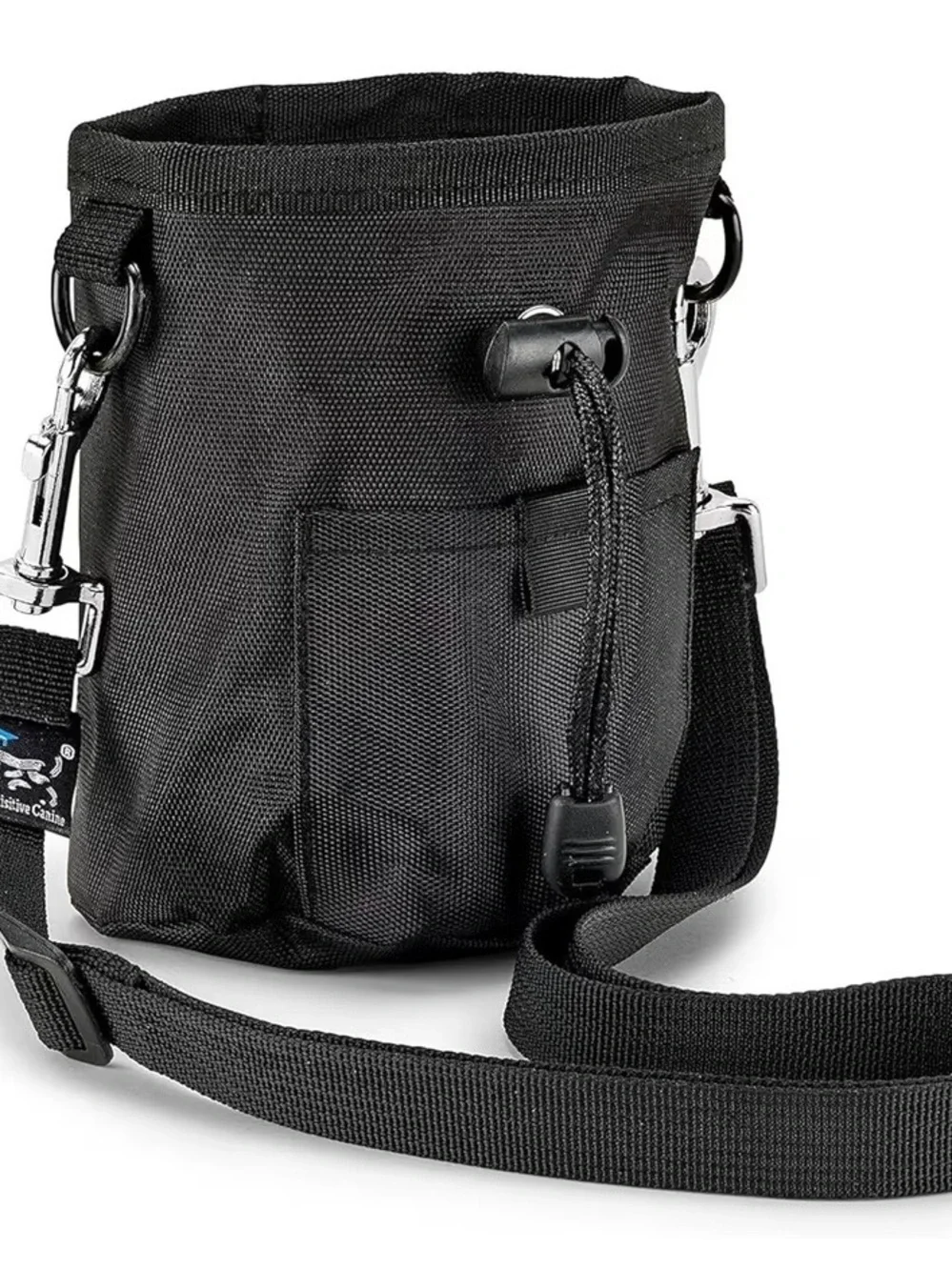 Dog/Treat Pouch/Great for Dog Training/Sling-style strap & non-slip belt/Red